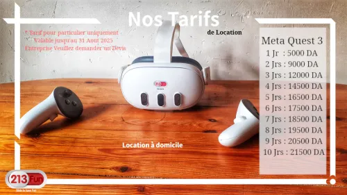 Location Playstation 5 Playsation 4 et Réalité Virtuelle PSVR & Meta Quest 3