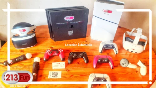 Location Playstation 5 Playsation 4 et Réalité Virtuelle PSVR & Meta Quest 3