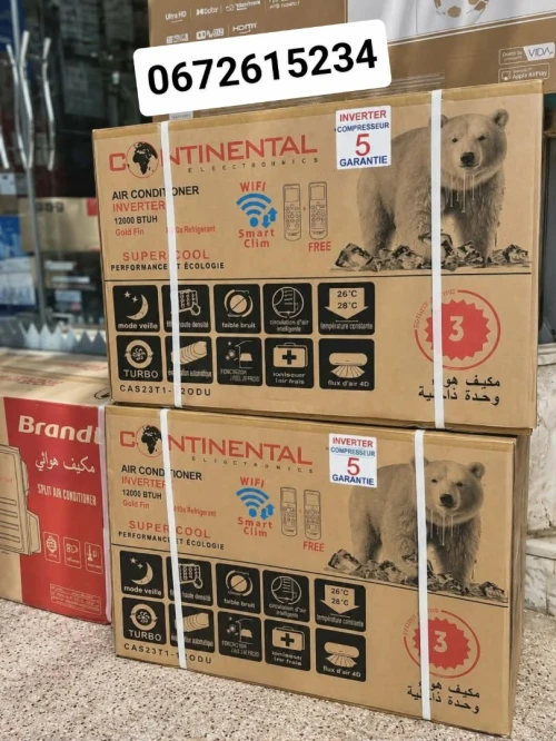 climatiseur continental 12.000BTU