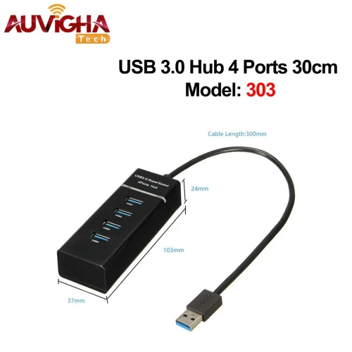 USB HUB 4PORTS 3.0