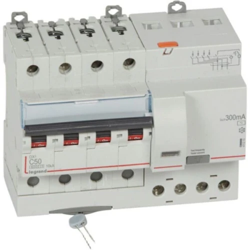 411210 LEGRAND Disjoncteur différentiel 4P50A 300mA