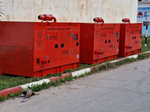 MOTOPOMPE DIESEL ANTI-INCENDIE CAPOTEE