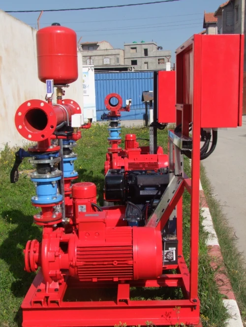 SKID ANTI INCENDIE  Groupe de Pompage Incendie Automatique