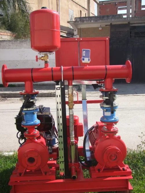 SKID ANTI INCENDIE  Groupe de Pompage Incendie Automatique
