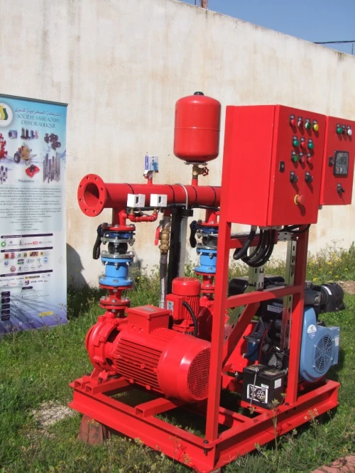 SKID ANTI INCENDIE  Groupe de Pompage Incendie Automatique