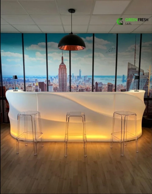 comptoir modulaire 