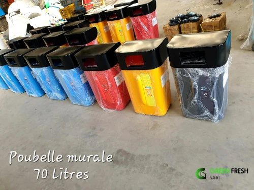 poubelle murale 70 litres - EXCLUSIVITE GREEN FRESH
