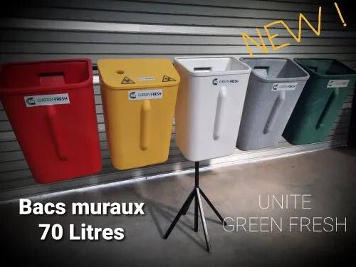 Poubelle Bac plastique