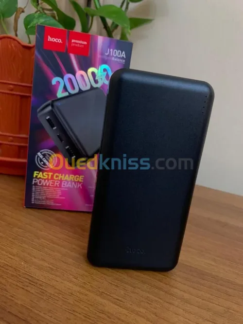 شاحن محمول  Hoco Power bank Mobile High-ranking 20000mAh Dual USB
