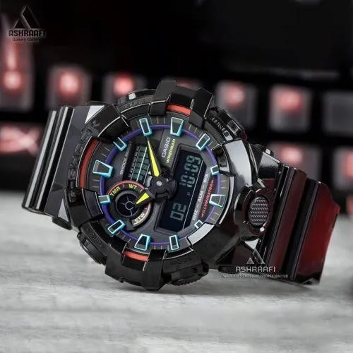 ساعة CASIO G-SHOCK GA-700RGB-1A