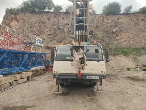 Location grue mobile terex 55t