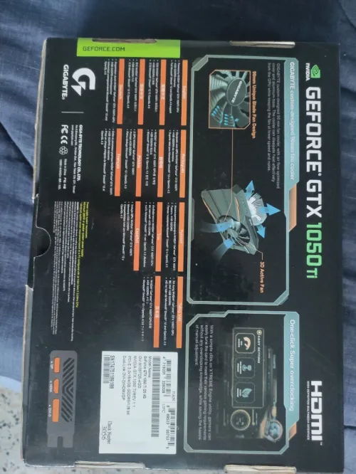 Gigabyte GeForce GTX 1050 ti