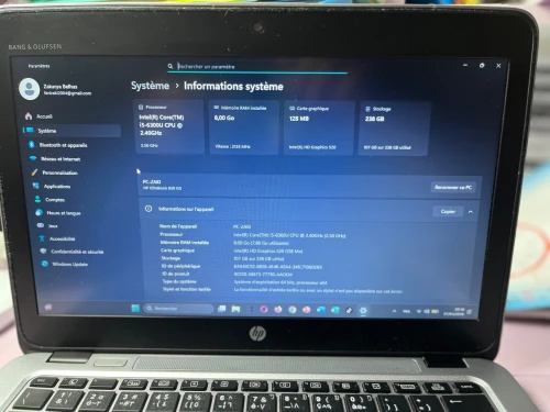 Hp i5 6eme gen