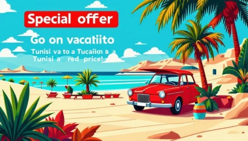 Location van, bus la Tunisie ( vacances, affaire, médical)