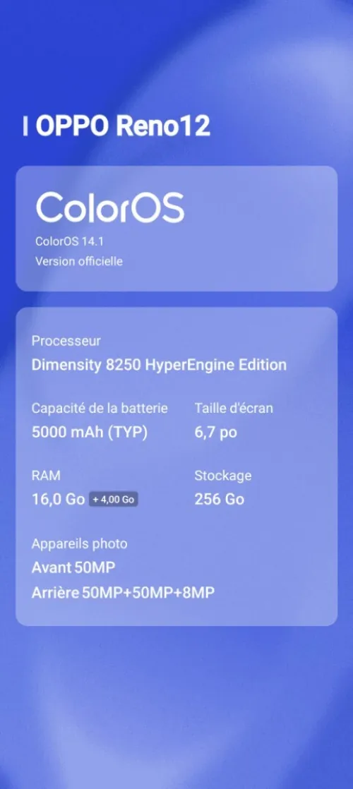 Oppo Reno 12 5G
