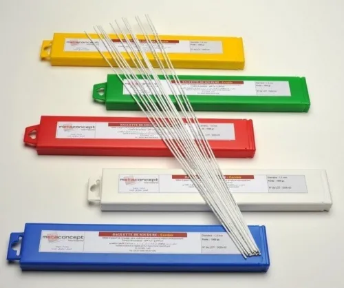 BAGUETTE ARGENT, BRASURE ARGENT METACONCEPT MADE IN FRANCE 