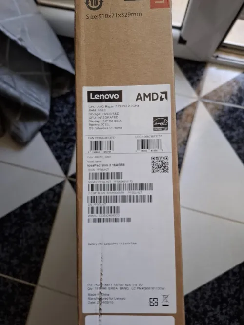 Lenovo Ideapad slim 3 16"