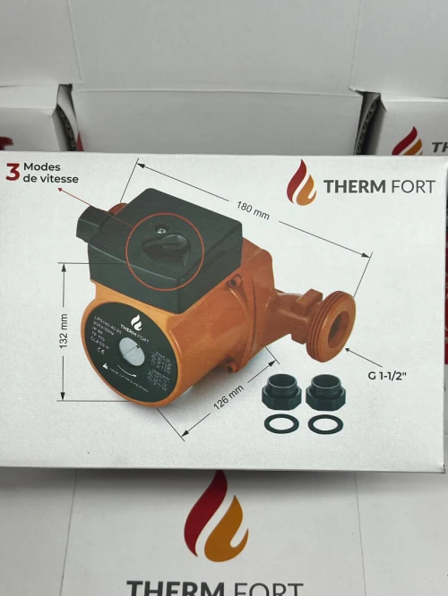 Pompe Accélérateur THERM FORT 26/34 À Raccord 180 ET 130