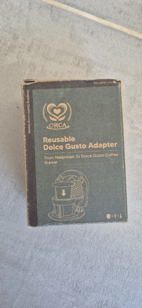 Machine à Café Dolce Gusto Genio S (+ Adaptateur Nespresso)