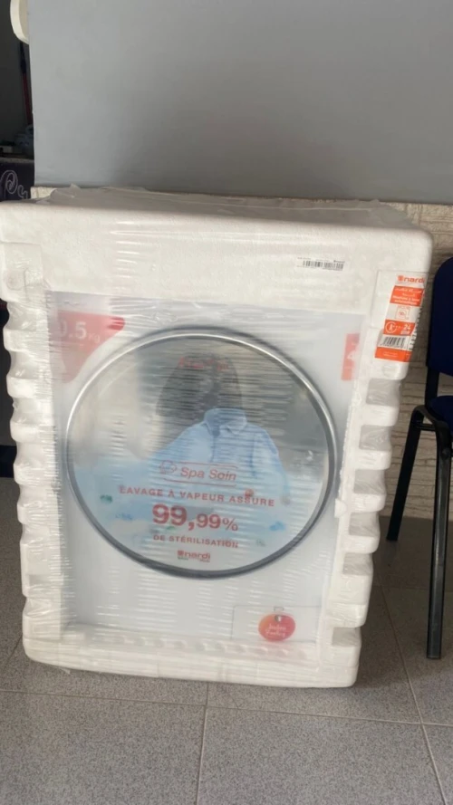Machine à laver NARDI 10.5 Kg - غسالة ملابس اوتوماتيكية "ناردي" 10.5كلغ