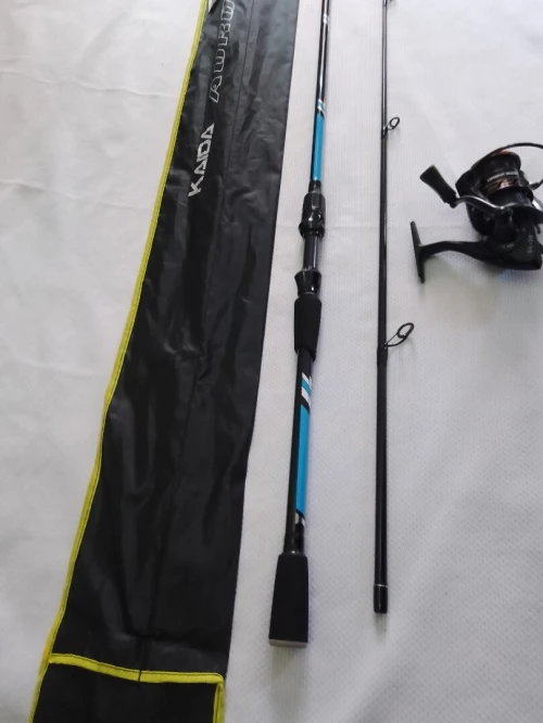 Pack egging kaida aurora 2m40cm 15 40 g avec moulinet 3000