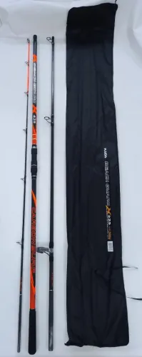Canne à pêche surfcasting Kaida BEACH GUARD 4m25cm carbon