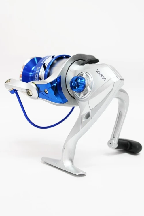 Canne à pêche pleine 3 mettre avec moulinet tombour inox 