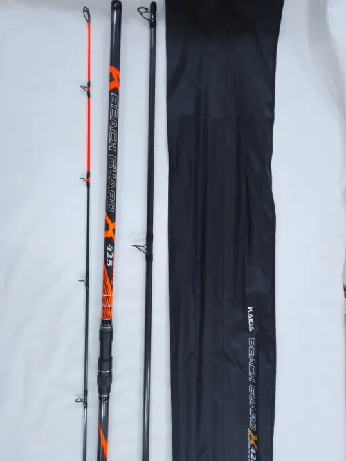 Canne à pêche surfcasting Kaida BEACH GUARD 4m25cm carbon
