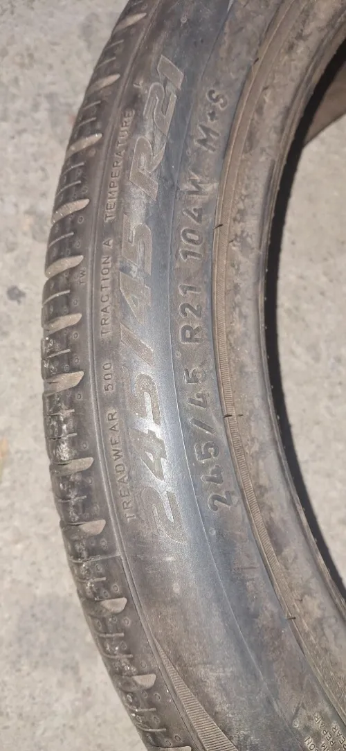 1 pneu pirreli 245/45/21