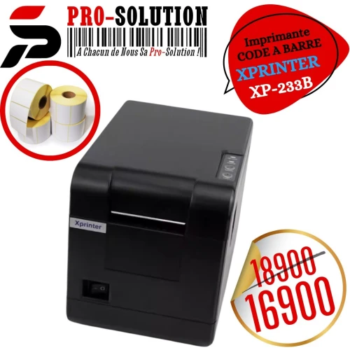 PROMO Imprimante Code à Barre XPrinter XP-233B