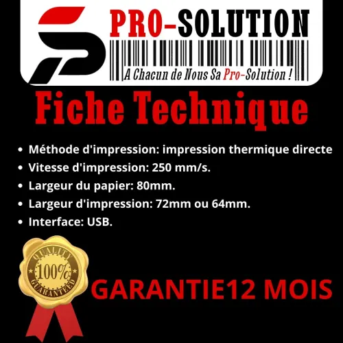 PROMO PRIX CHOC Imprimante TICKET DE CAISSE SMART RP-335