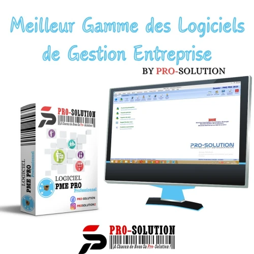 Logiciel PME PRO GESTION COMMERCIALE ET STOCK + APPLICATION DE DISTRIBUTION