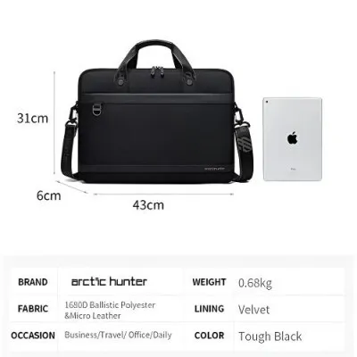 CARTABLE HUNTER GW00022 15.6 POUCE BLACK