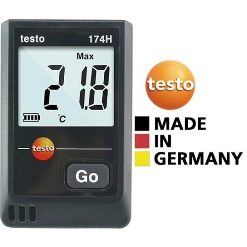 testo 174 H set - Mini-enregistreur de données pour la température et l'humidité de l'air