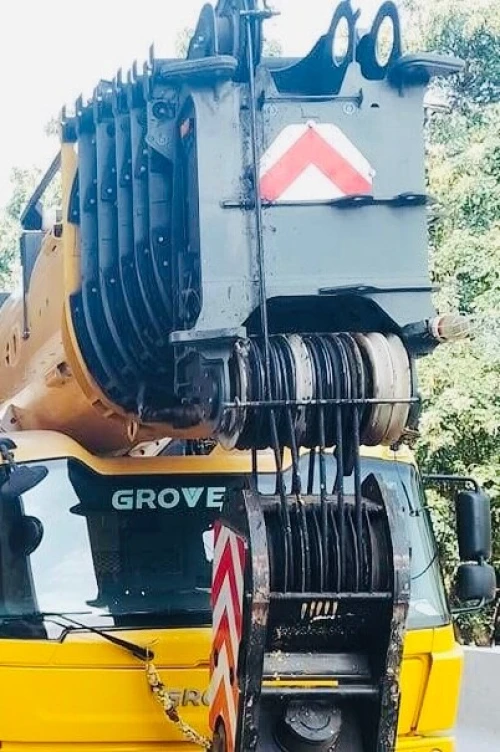 Fabrication et vent poulie de grue