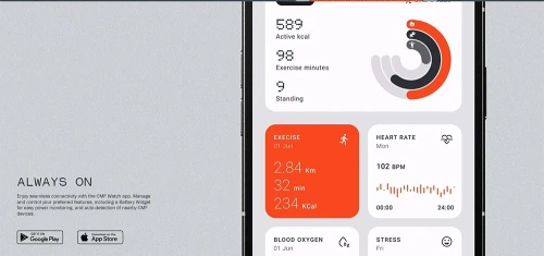 NOTHING CMF watch pro2 / pro 3 smart bracelet connecté noir ساعة ذكية