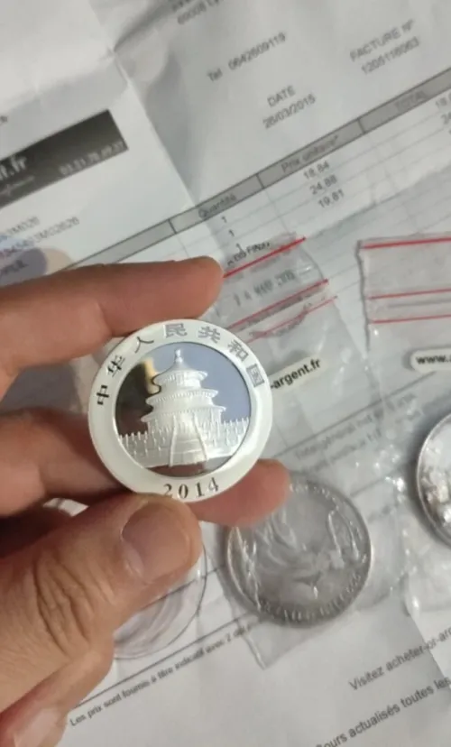 Piece 1oz argent .999