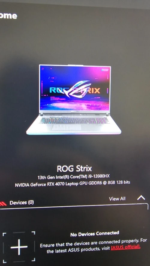 ASUS ROG Strix G18 (i9-13980HX / RTX 4070 / 32GB RAM)