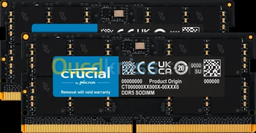 barette de memoire laptop DDR5 64G 4800