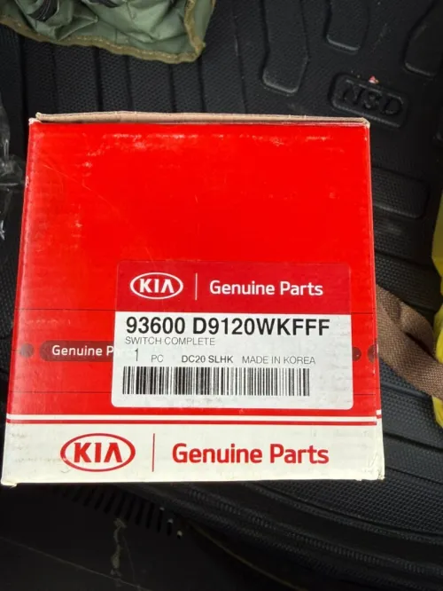 Bouton frein à main Kia sportage GTline 4x4