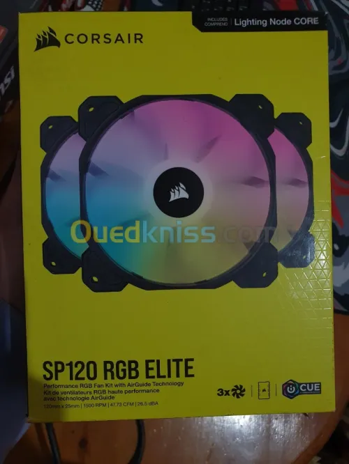 Fans corsair sp120 elite 0ack 3 fans