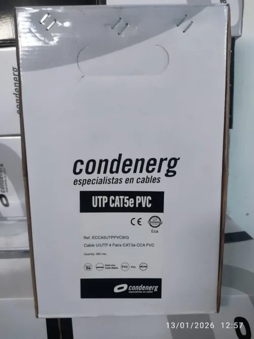 Câble Réseau UTP Cat5e Condenerg (Bobine 305m)