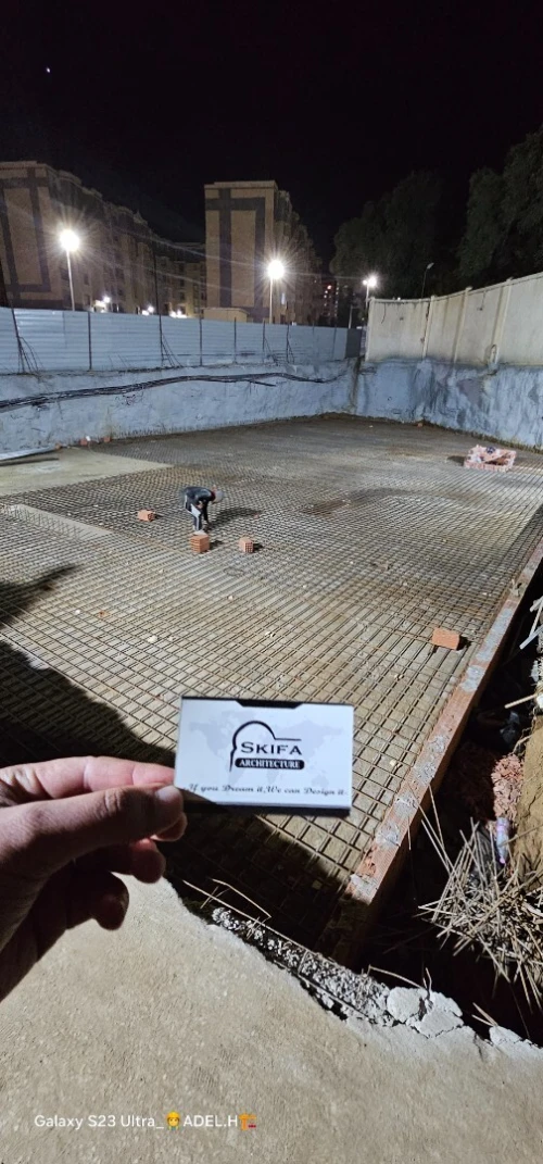 travaux de réalisation en béton arme / Construction en béton arme/promotion/villa/coffrage