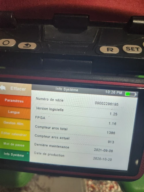 Soudeuse fibre optique inno m7