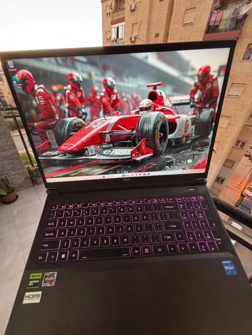 Laptop Gamer Acer Ryzen 7 7435H / RTX 4060 8GB / RAM 16GB DDR5 / STOCKAGE 512 SSD NVME / ÉCRAN 165HZ