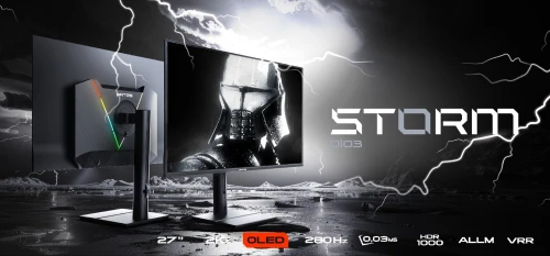 Ecran Gaming Matos 27" Storm , Oled, 280Hz, 0,03Ms
