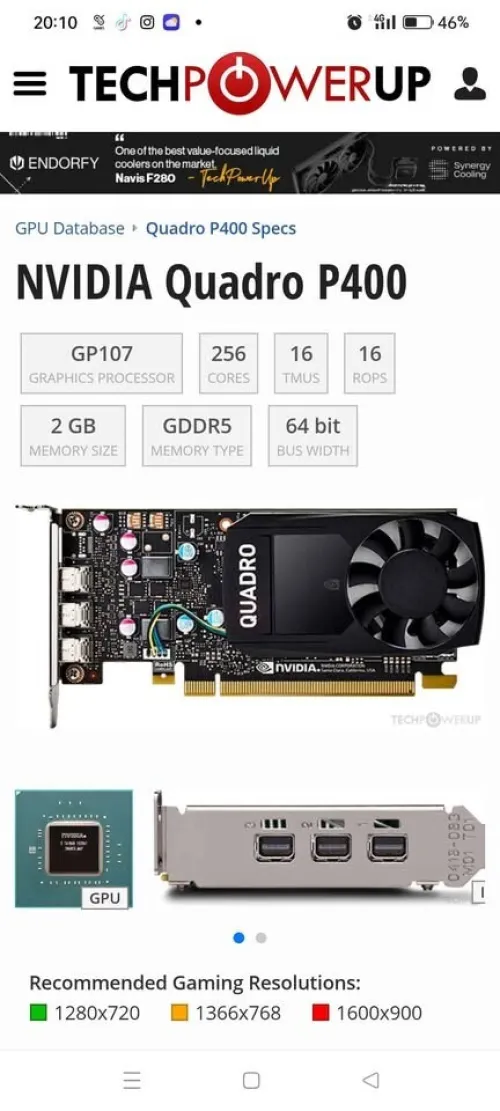 Cartes Graphiques à Petit Prix  GTX 750 Ti / GTX 670  / GTX 560 Ti / Quadro P400