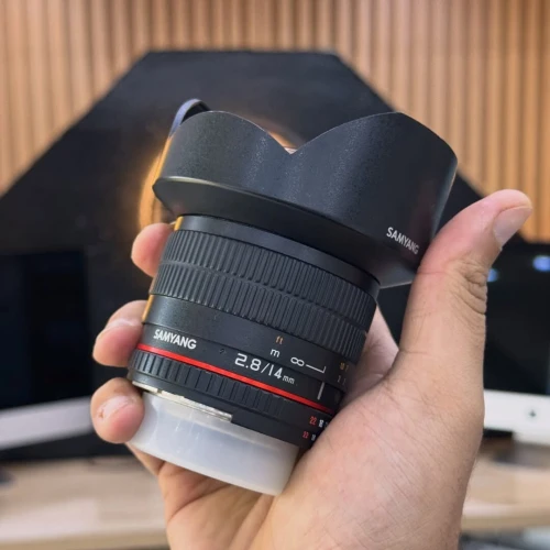 Samyang for nikon MF 14mm f/2.8 en excellent état