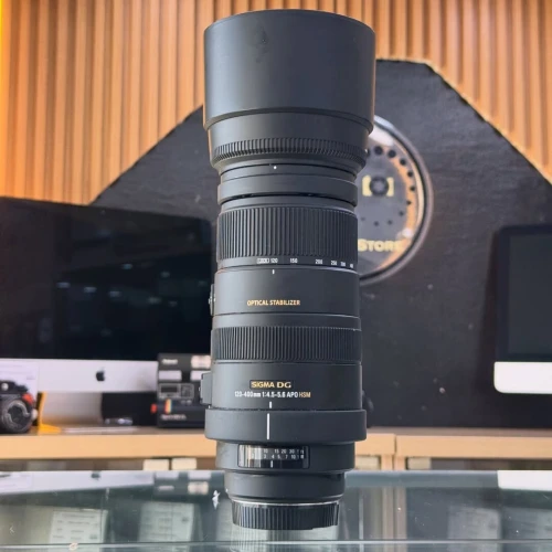 Sigma for canon 120-400mm f/4.5-5.6 Apo hsm OS en excellent état