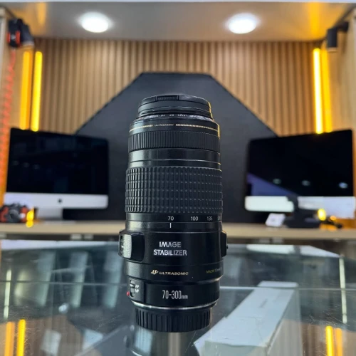 Objectif Canon 70-300mm F4-5.6 en excellent état avec bouchon